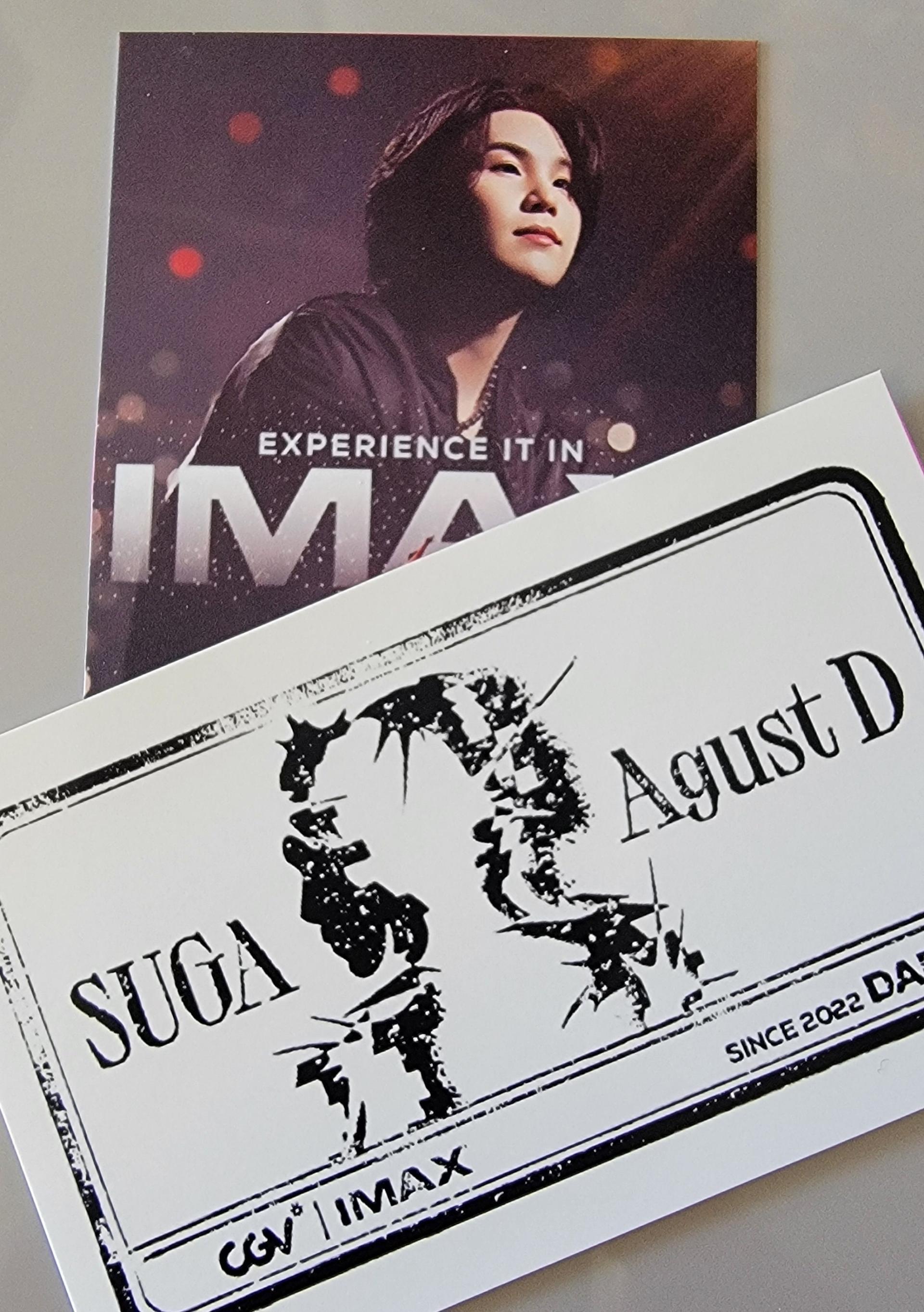 Yoongi - DDay Movie Photo Cards