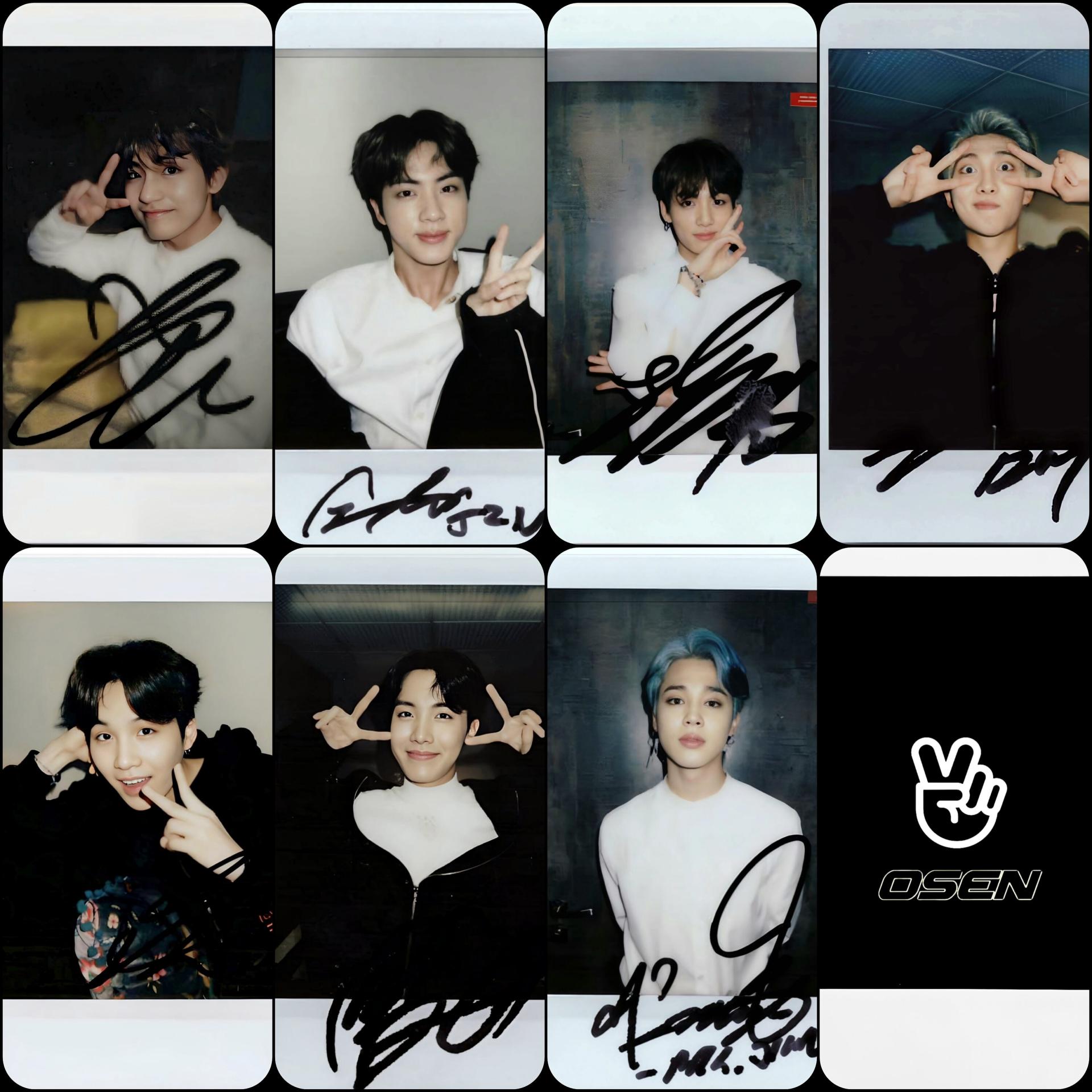 BTS - Osen-V Live Polaroids Set 1