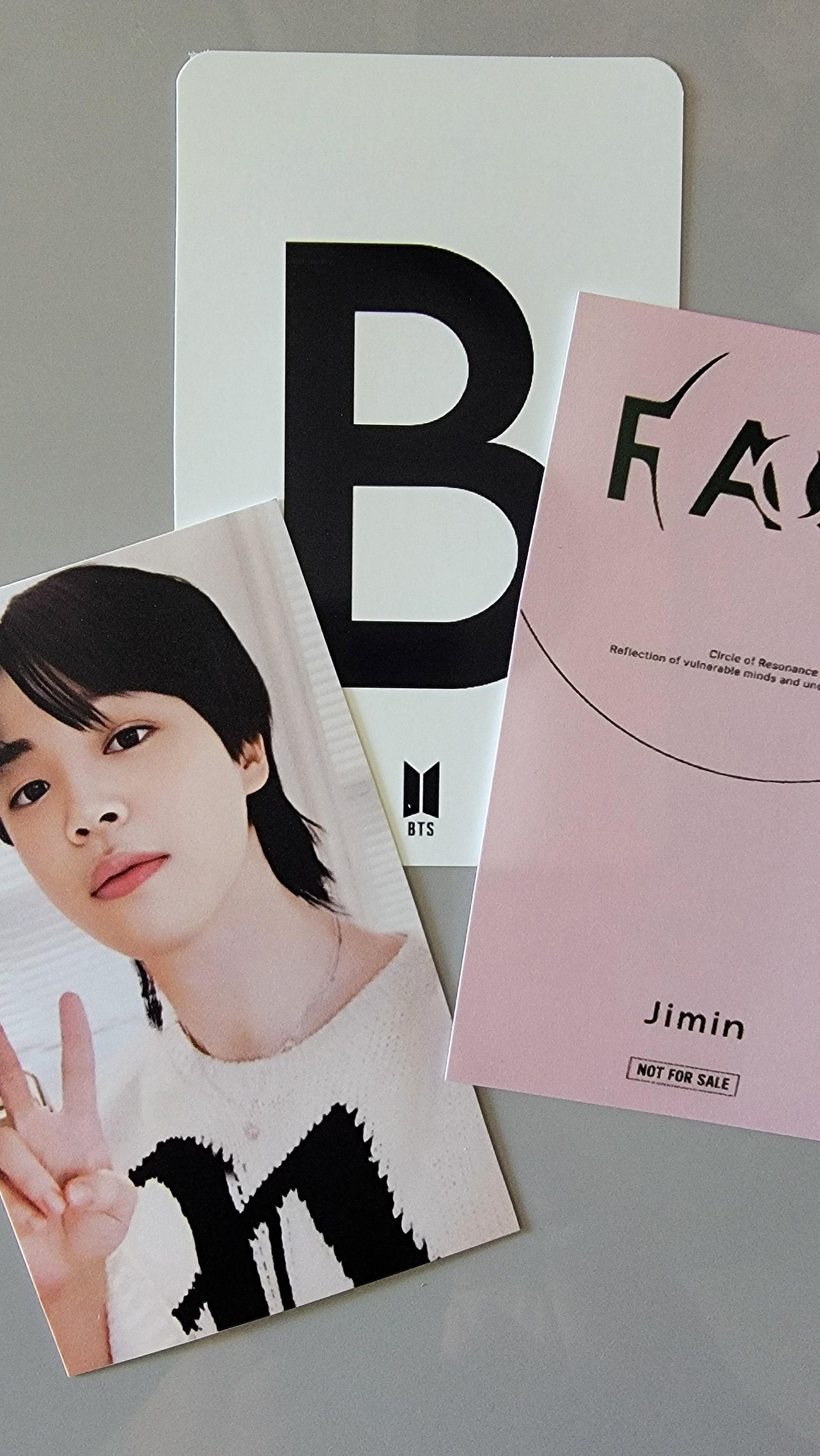 Jimin - Face : UMS Photo Card