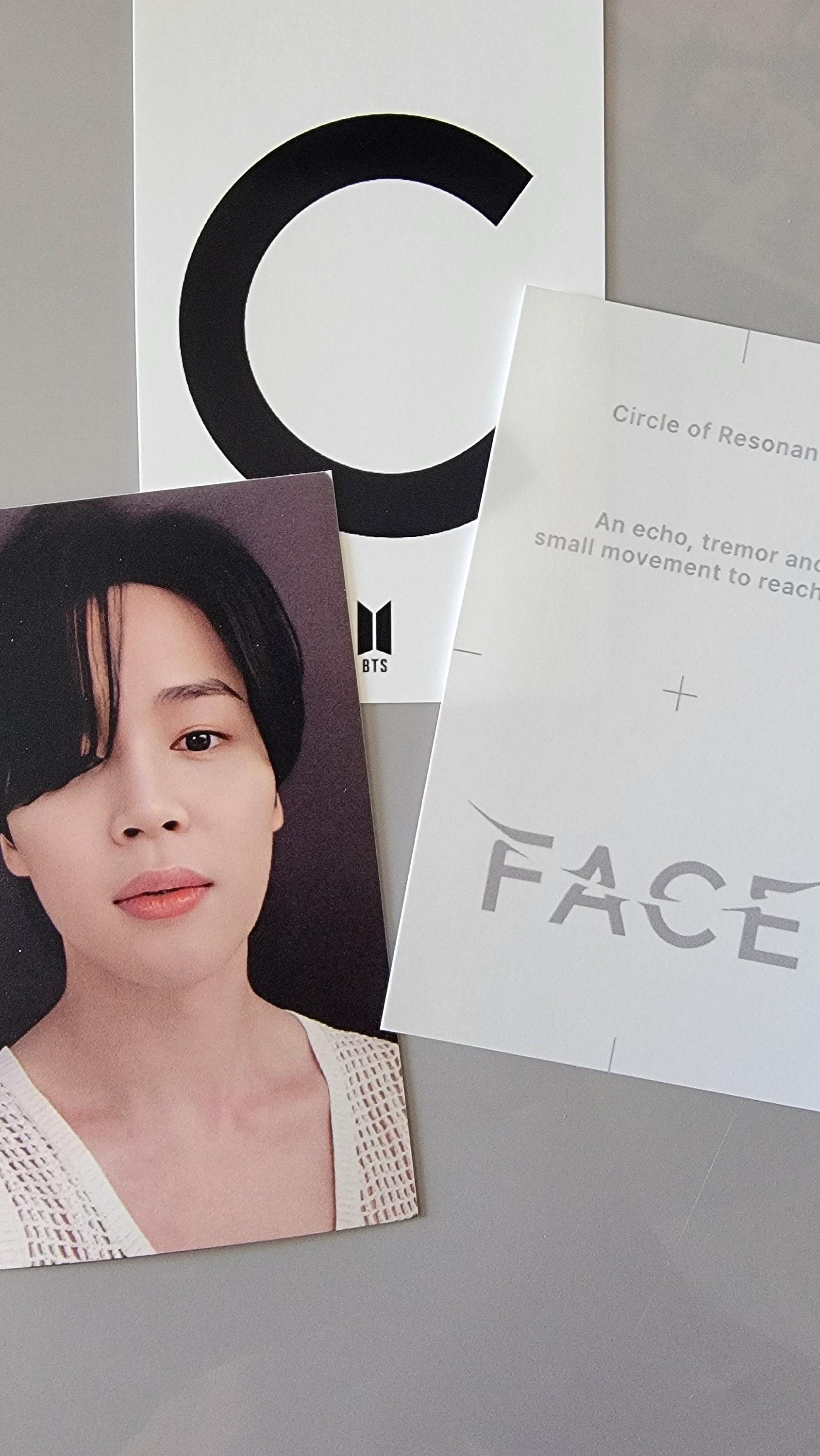 Jimin - Face : WV Photo Cards