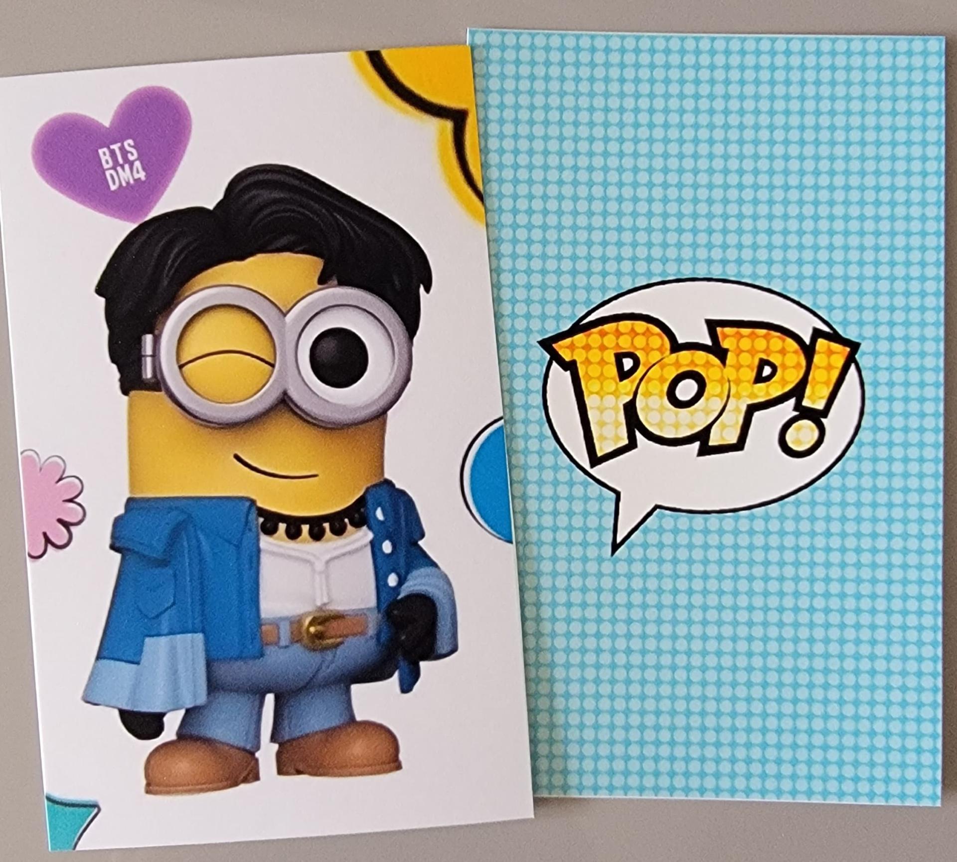 BTS - Minion Funko Photocards