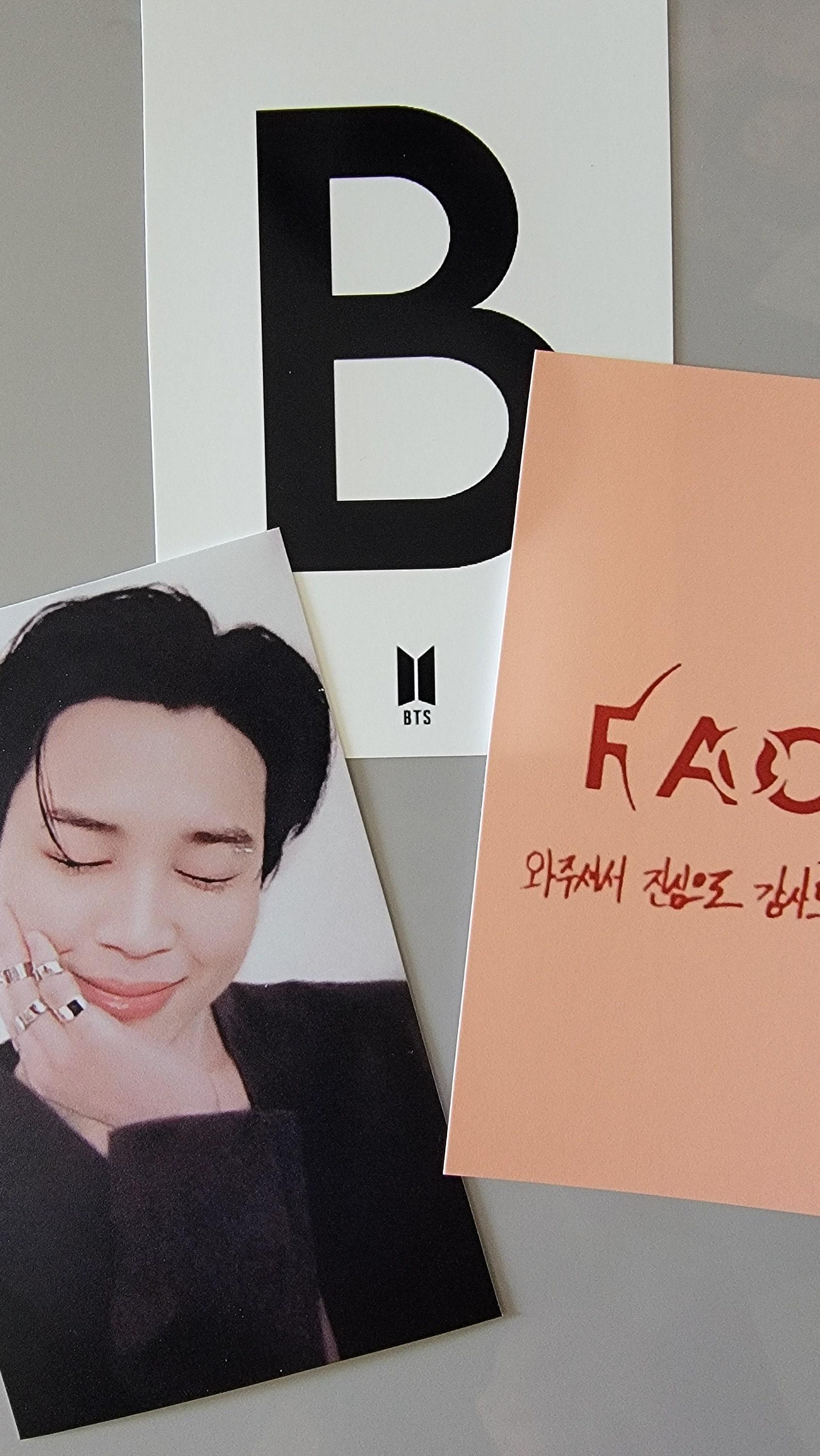 Jimin - Face : Broadcast Photo Cards