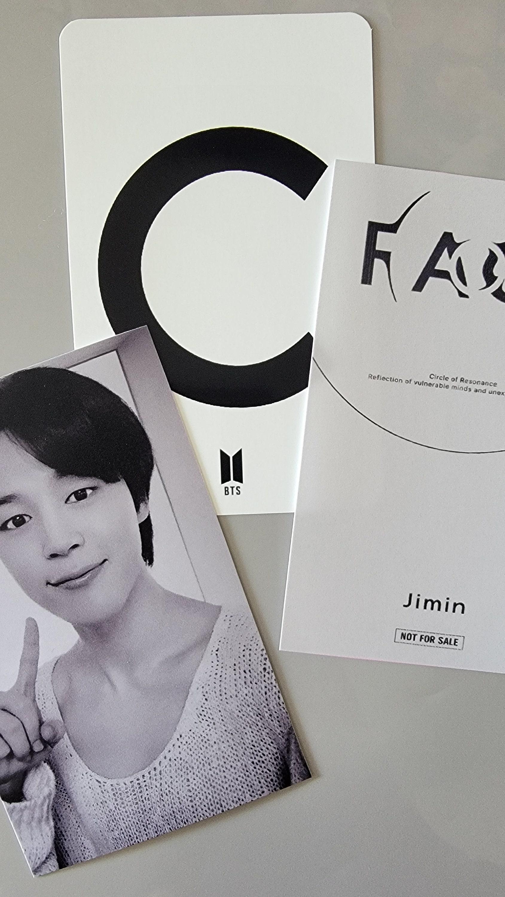 Jimin - Face : JPFC Photo Cards