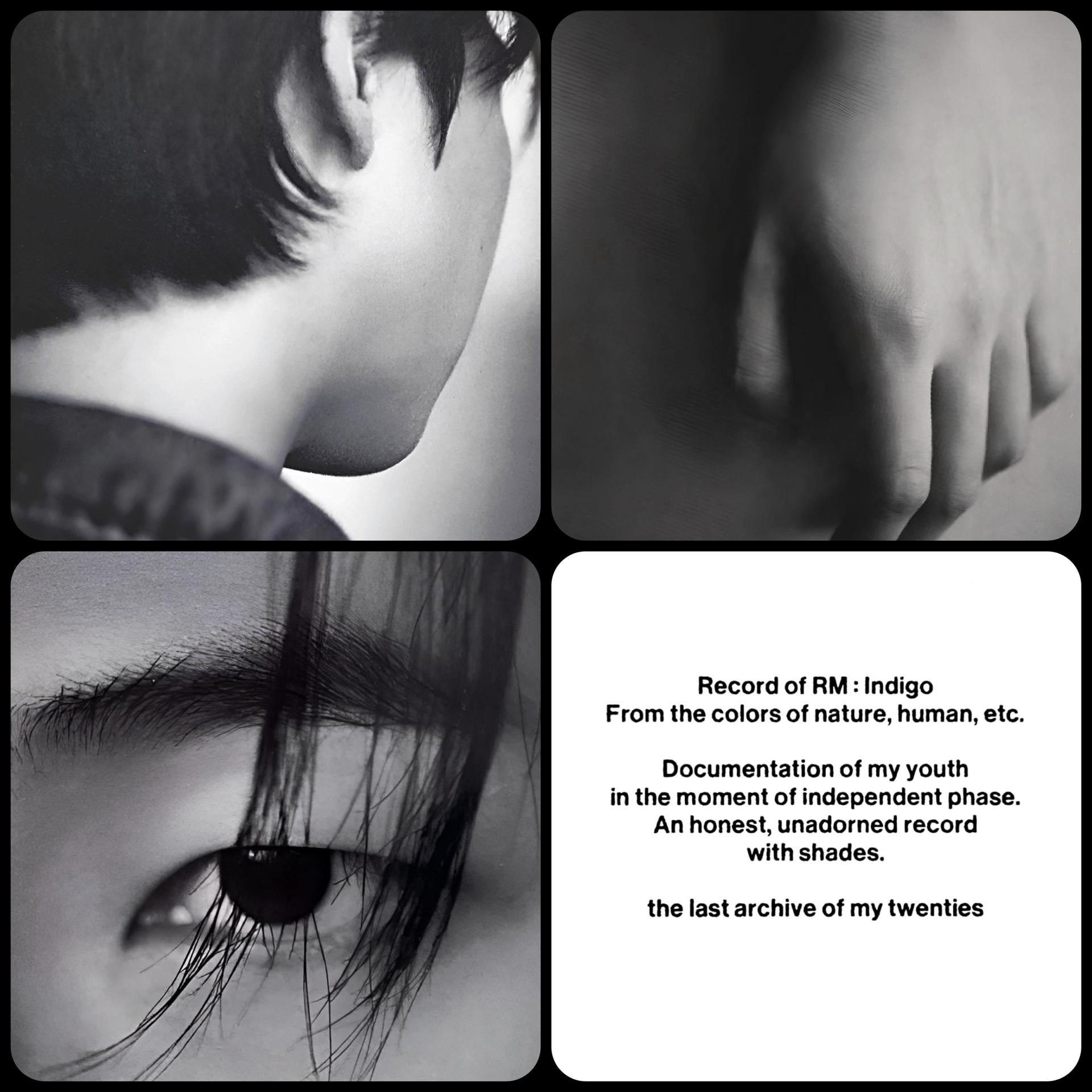 Namjoon - Indigo : Book Edition Photo Cards