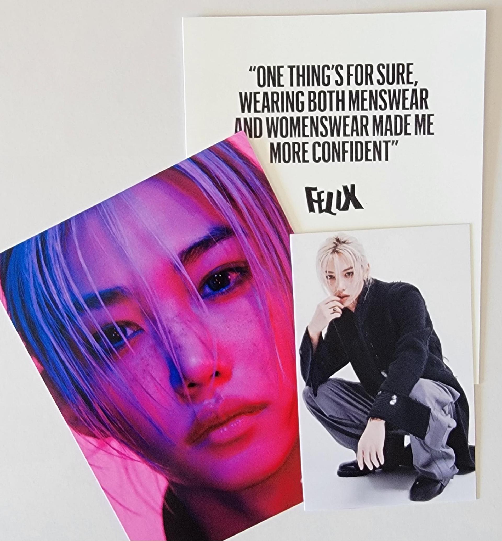 Stray Kids:  Rolling Stone UK Postcards and Photocards