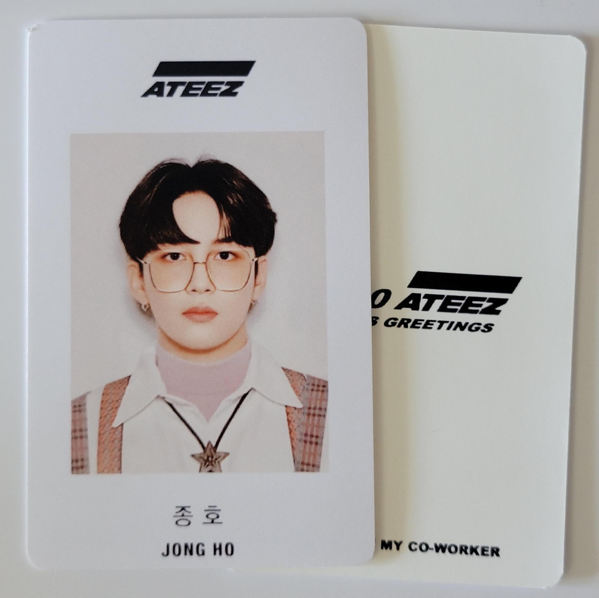 ATEEZ Seasons Greeting 2020 ID Photocards | Stay DeLulu!