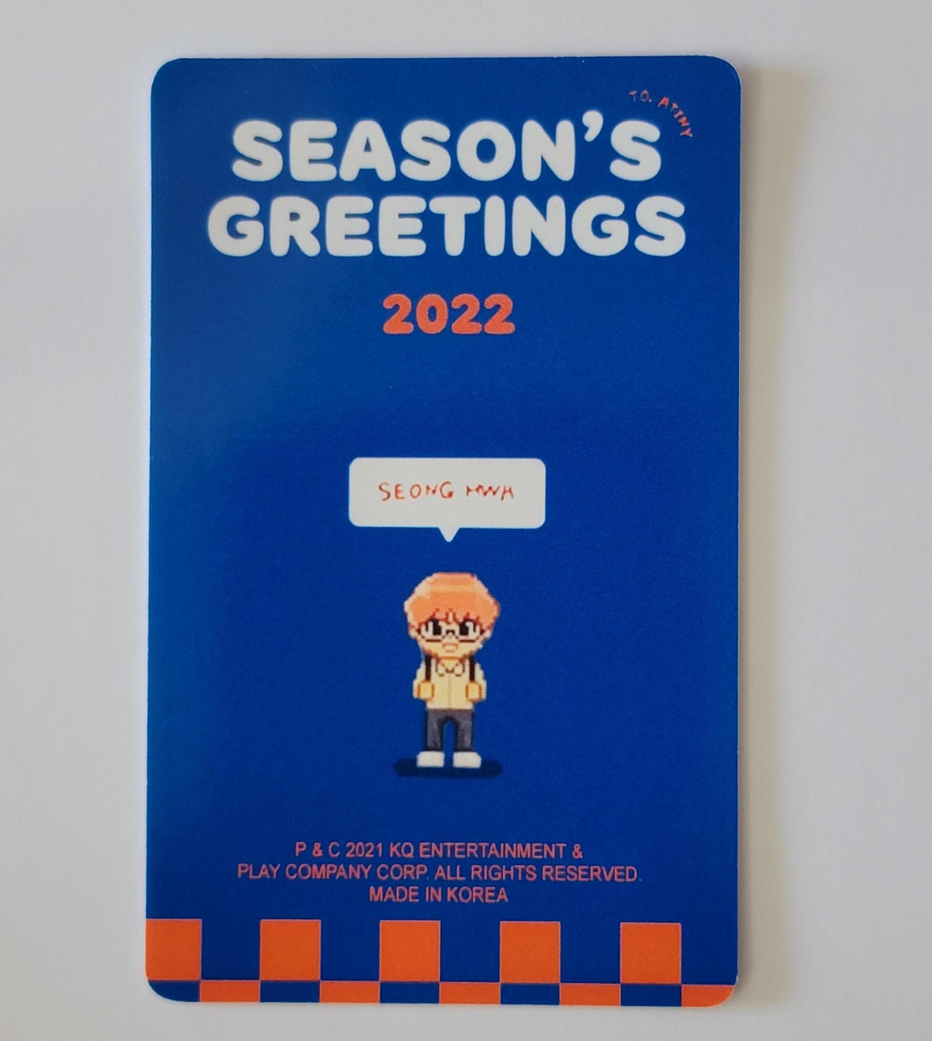 ATEEZ DVDセット　season's greeting まとめてセット ateez seasons greetings 2022 full set