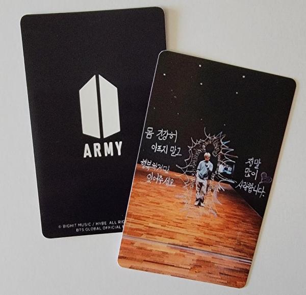 Jimin - Muse :  JPFC Raffle Photocard