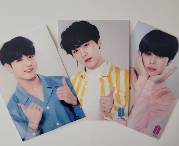 BTS - Love Yourself Event Mini Photocards
