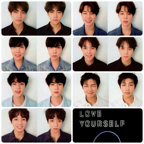 BTS LY Tear R Photocards 