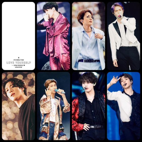 BTS - Love Yourself Speak Yourself Japan F.C Benefit Post Card