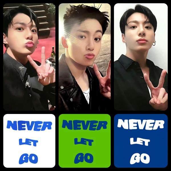 Jungkook - Never Let Go WV Raffle Photo Cards