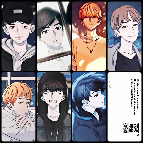 BTS - Army Bomb Webtoon Event Special Edition Photo Cards  