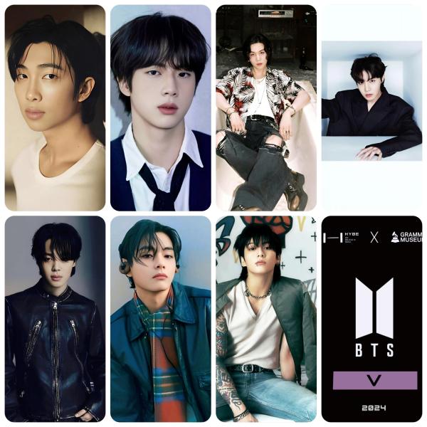 BTS X Grammy Museum Exhibition Photo Cards  