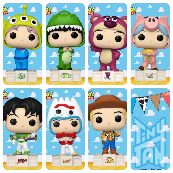 BTS - Funko Tiny Tan TS Photocards