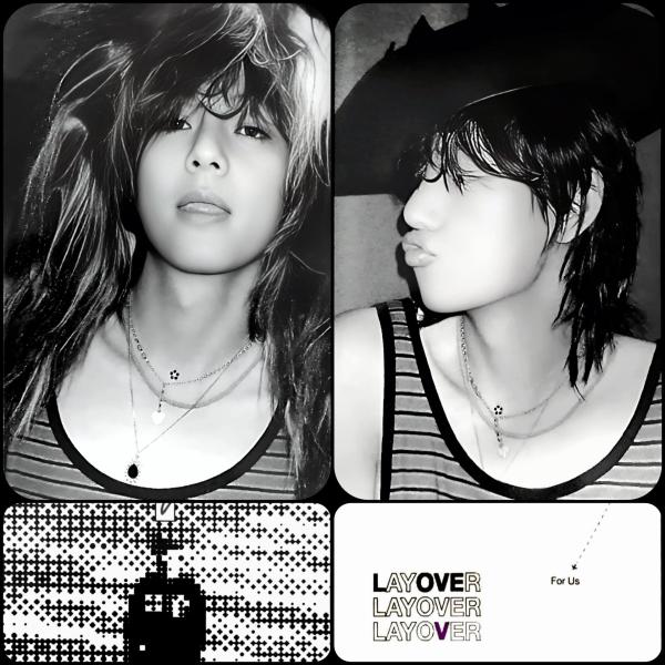 Taehyung : Layover - Vinyl Album Photo Cards 