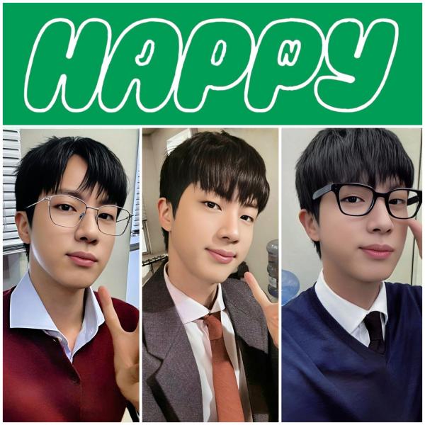 Jin : Happy - Imagine Album Photo Cards
