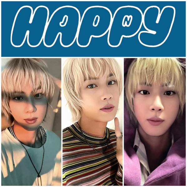 Jin : Happy -Navigate Album Photo Cards