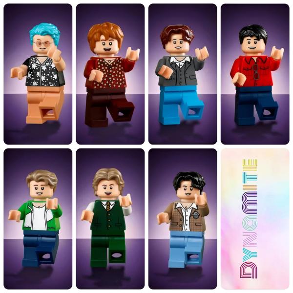 BTS x Lego Dynamite Photo Cards  