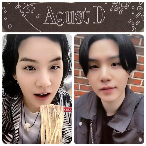 Yoongi - DDay Vinyl Photocards 