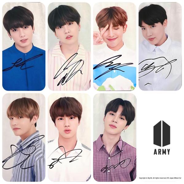 BTS - Wings Tour Fan Club limited Photocards