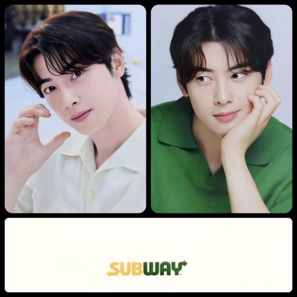 ASTRO : Eunwoo Subway Photo Cards  