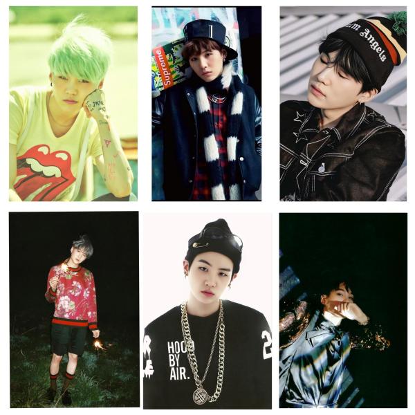 Yoongi : Armypedia Postcard  Collection