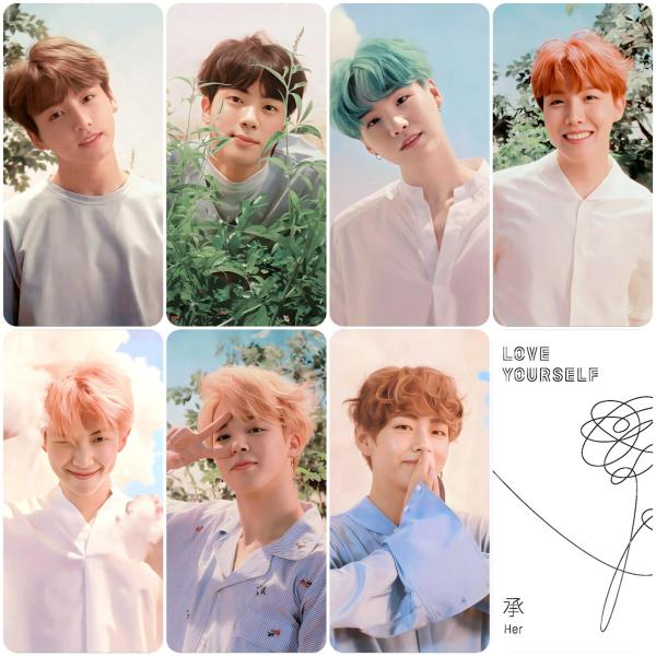 BTS LY HER O Photocards