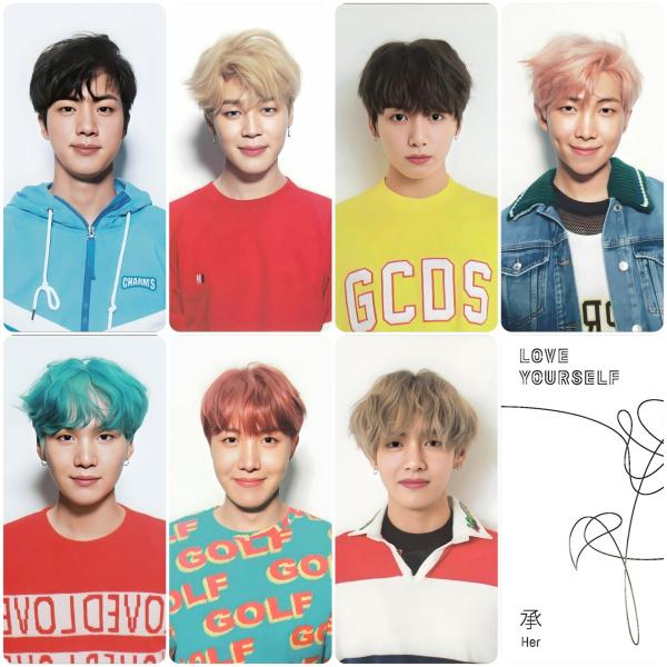 BTS LY HER V Photocards