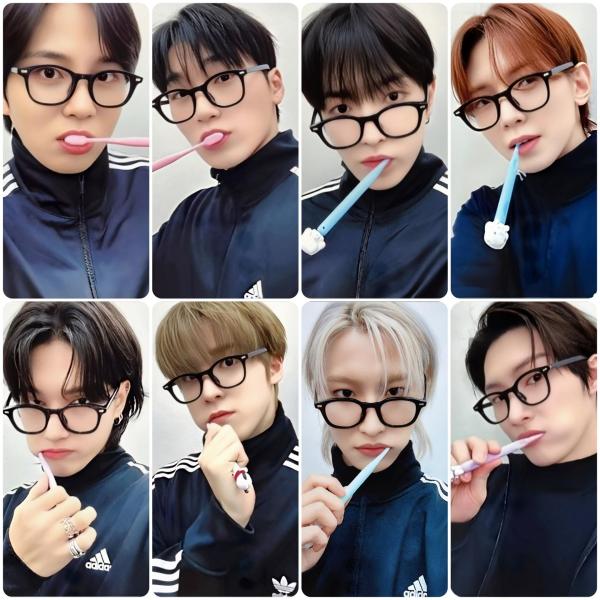 ATEEZ Golden Hour pt2 Hello Live Lucky Draw Photocards