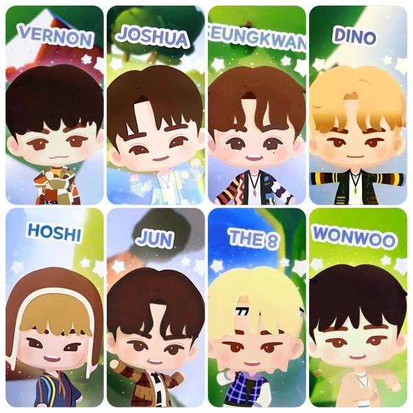 17 Caratland 2025 Puzzle Teen Photocards 