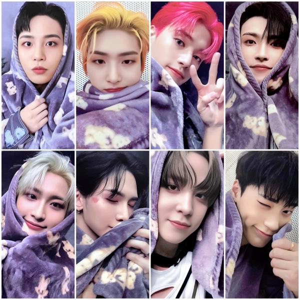 ATEEZ From The Witness Poca Blanket Photocards