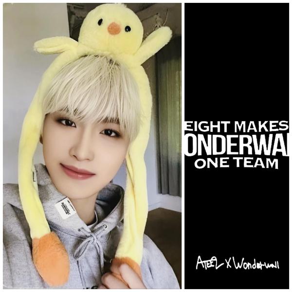 ATEEZ Seonghwa Wonderwall  Eight Makes One Team Photocards