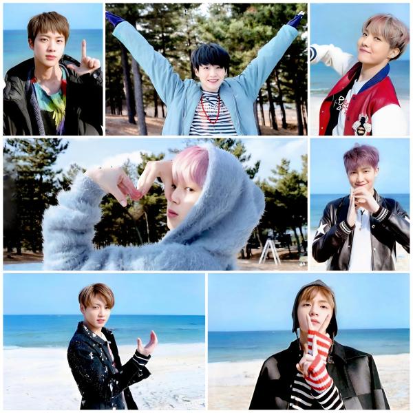 BTS Spring Day Broadcast Photocards