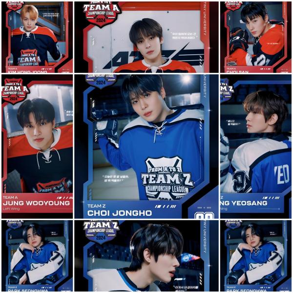 ATEEZ from A to Z 5th Membership Kit Hockey Photocards