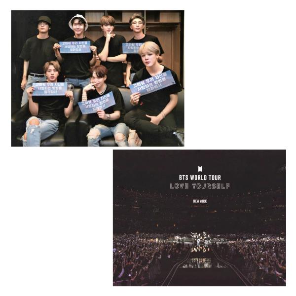 BTS - LY Tour NY DVD Postcard