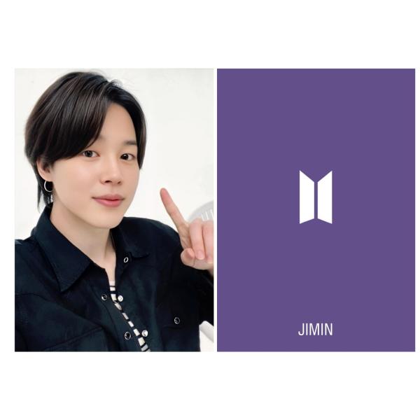 Jimin - Japan Fanclub Fortune Box Purple Edition  Mini Photocard