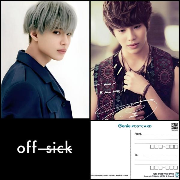Taemin - Off Sick & Genie Postcards