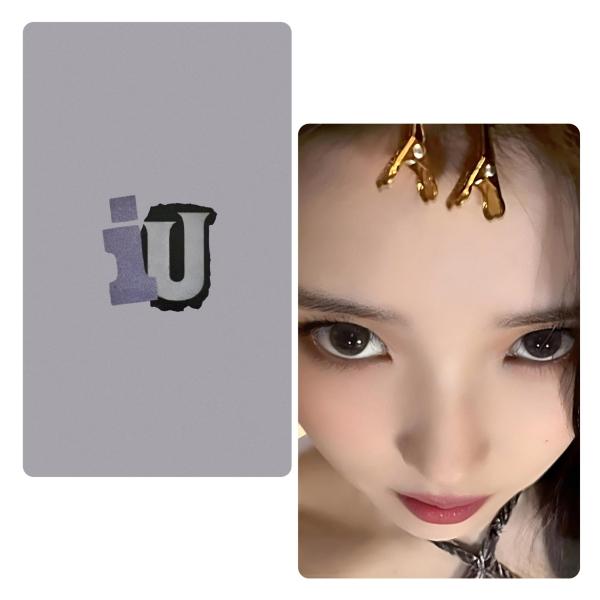IU : HER Tour Manilla Zone Ver A  Photocard 