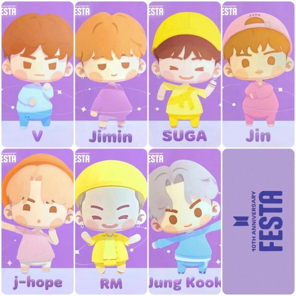 BTS - 2023 Festa ARMY Lounge In the Seom Photocards