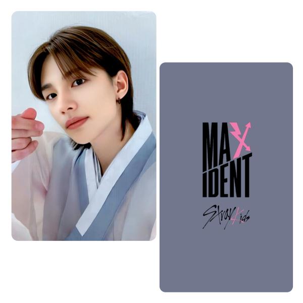 Stray Kids : Hyunjin - Maxident Broadcast Photocards 