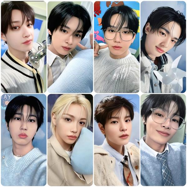 STRAY KIDS : Over the Rain 5th Stay Fan Kit Photocards