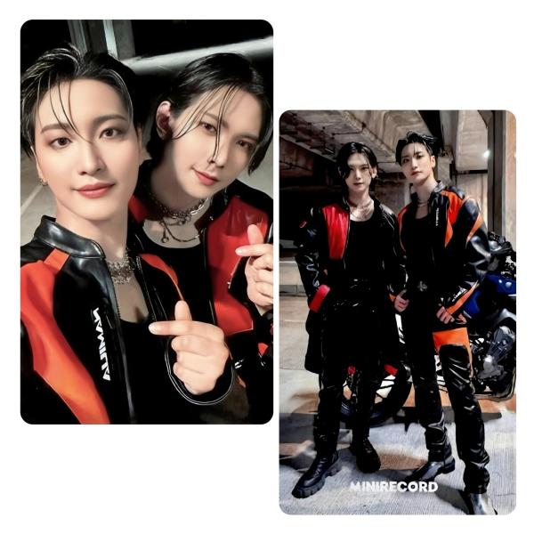 Ateez : Seonghwa/Yeosang The World EP 2 Outlaw Minirecord  LD  Photocards