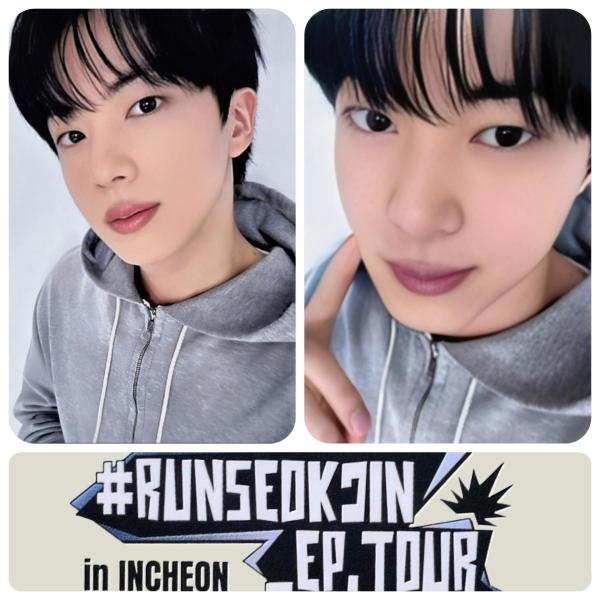 Jin : Run Seokjin - Army Zone Incheon Photo Cards 