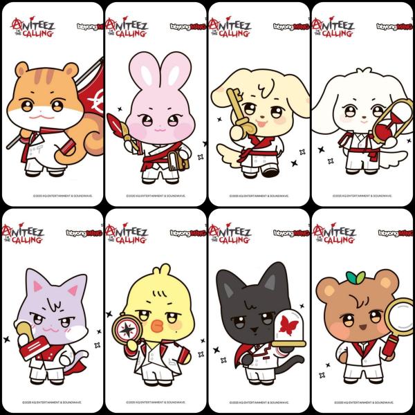 ATEEZ : Aniteez : In the Calling Pop Up Photocards