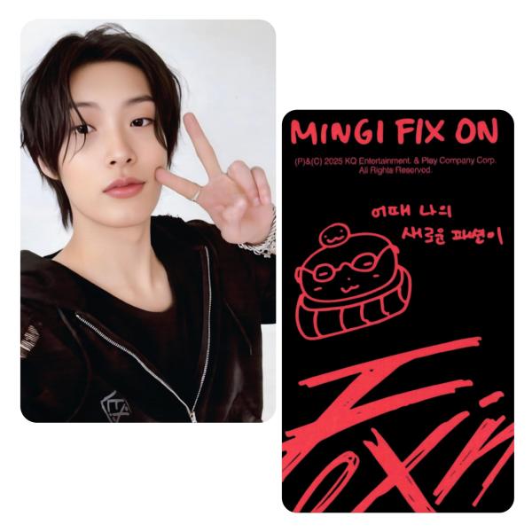 Ateez : Mingi - Fix On Birthday MD Photocards