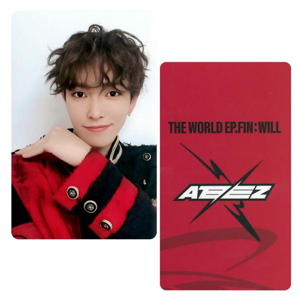 Ateez : Hongjoong - The World Ep Fin Universal Photocards