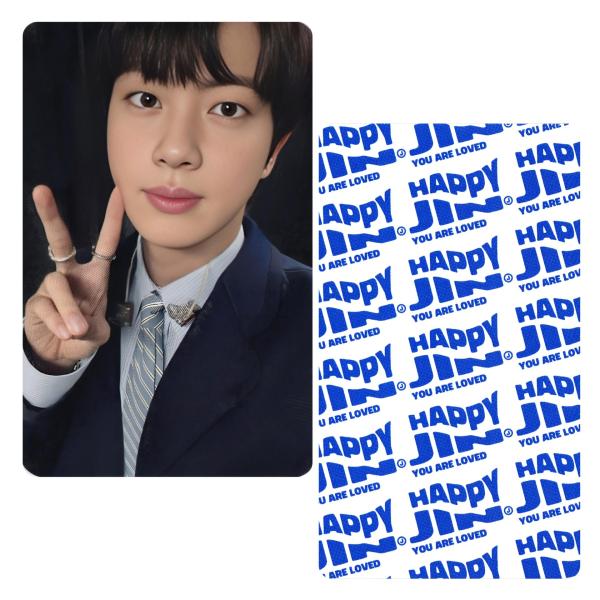Jin : Happy - Vinyl Photo Card