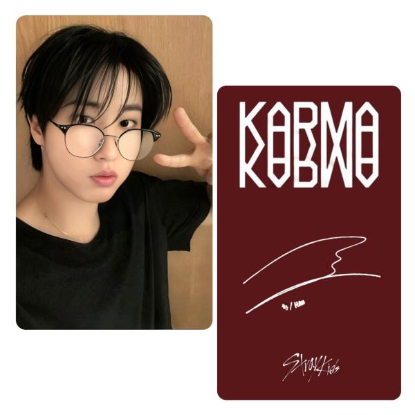 Stray Kids : Han -Karma Starriver Fan Sign Photocards