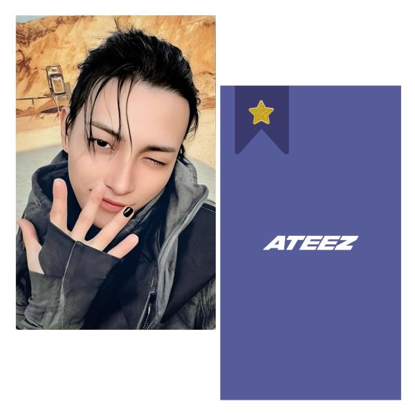 Ateez : Hongjoon - Golden Hour 4 Hello82 FYP Pop Up Photocards 